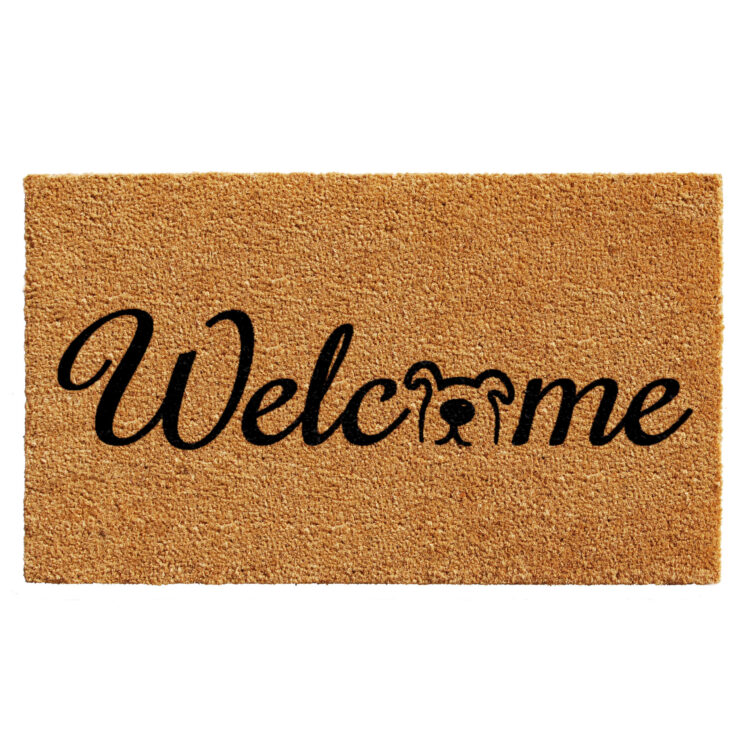 Doggie Welcome Doormat