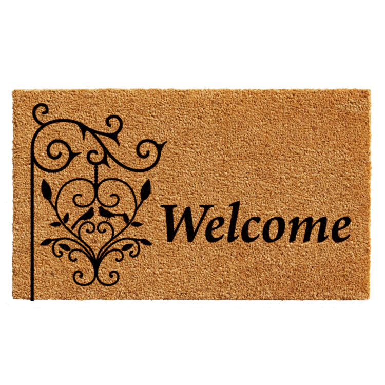 Welcome Post Doormat