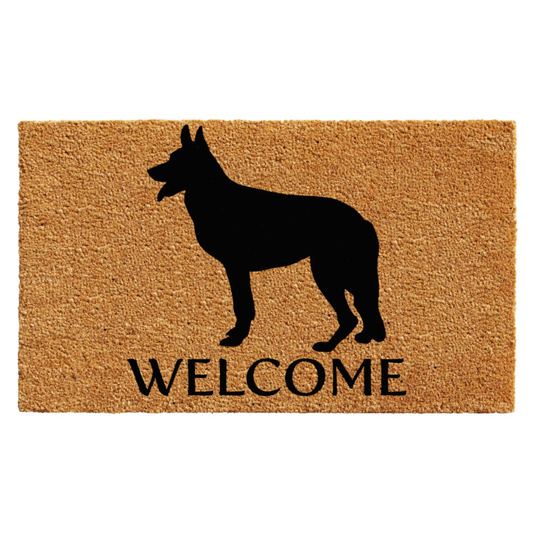 German Shepherd Doormat