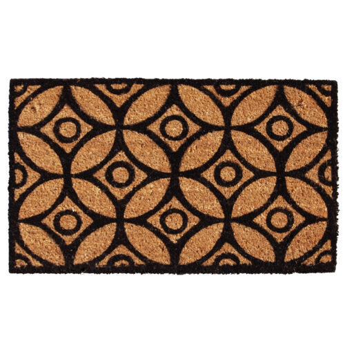 Circles and Stars Doormat