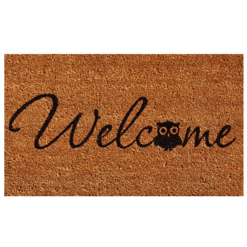 Barn Owl Welcome Doormat