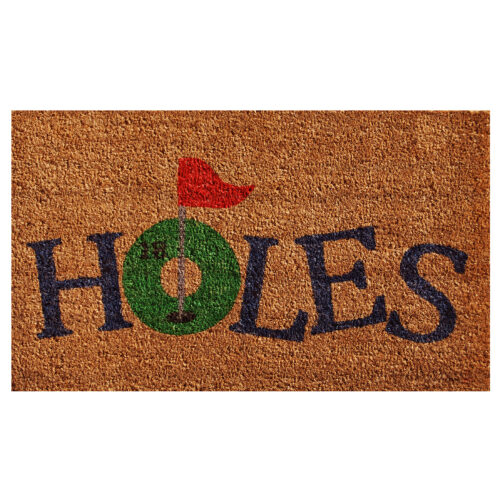 18 Holes Doormat