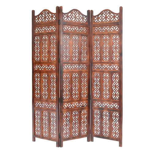 Alegreia 3 Panel Wood Screen