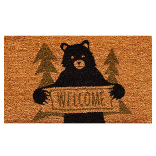 Bear Greeting Doormat