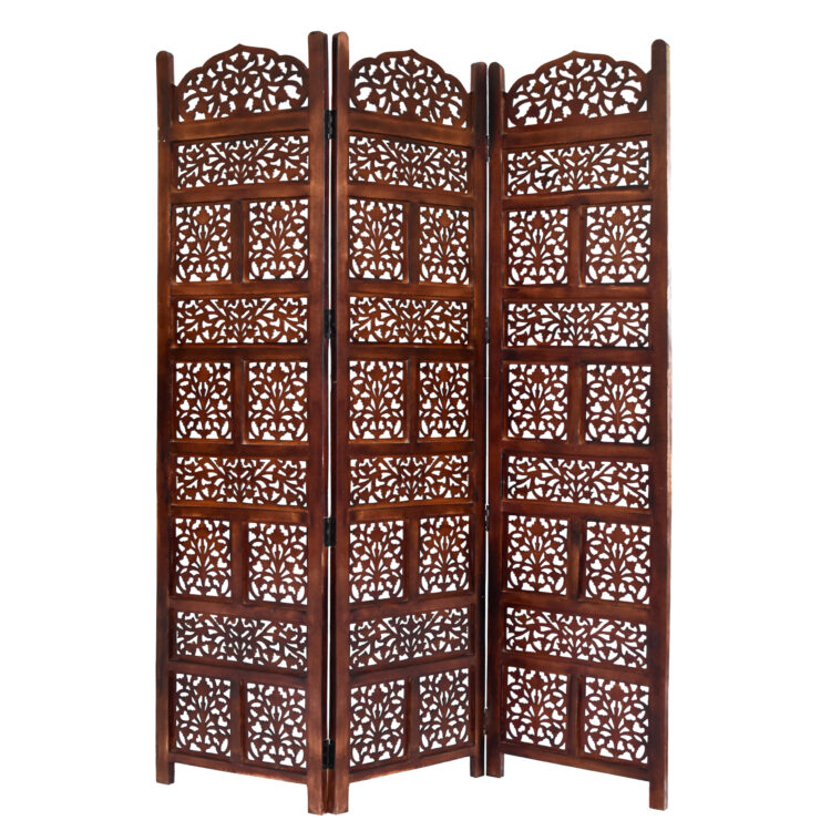 Darrtmast 3 Panel Wood Screen