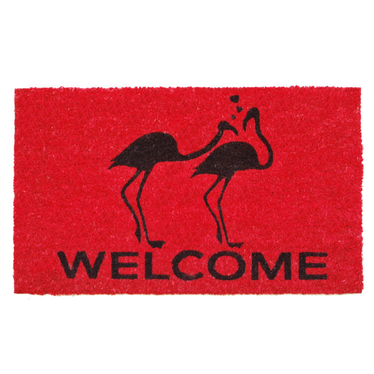 Flamingo Welcome Doormat