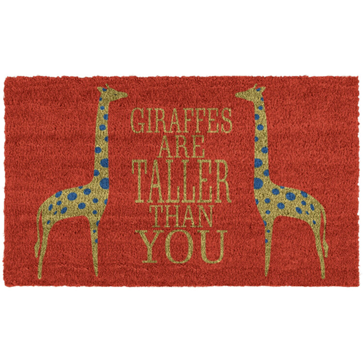 Giraffes Doormat