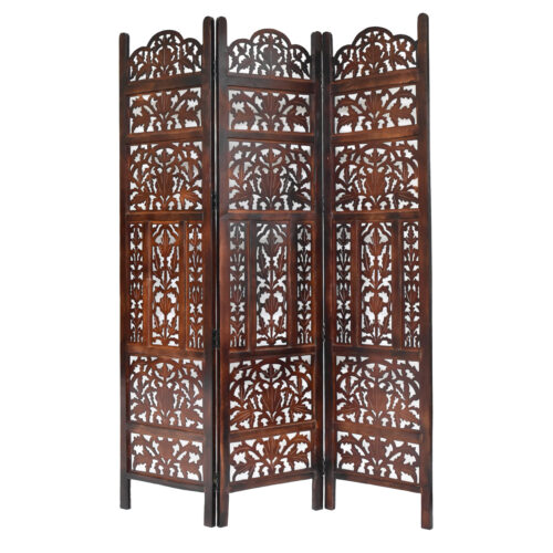 Monarch 3 Panel Wood Screen