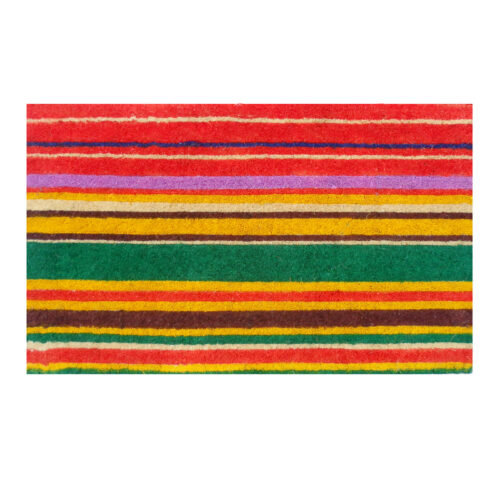 Natural Coir Stripe Doormat 18" x 30" (1½" Thick)
