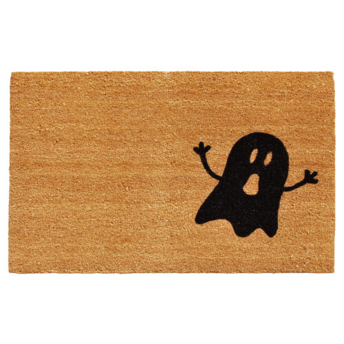 Natural/Black Ghost Doormat