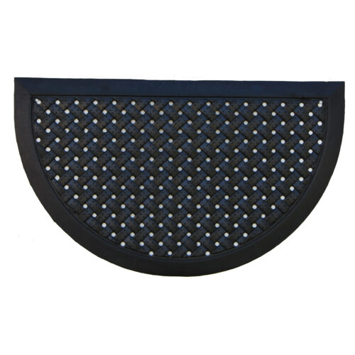 Rubber Dual Scraper Doormat 18" x 30"