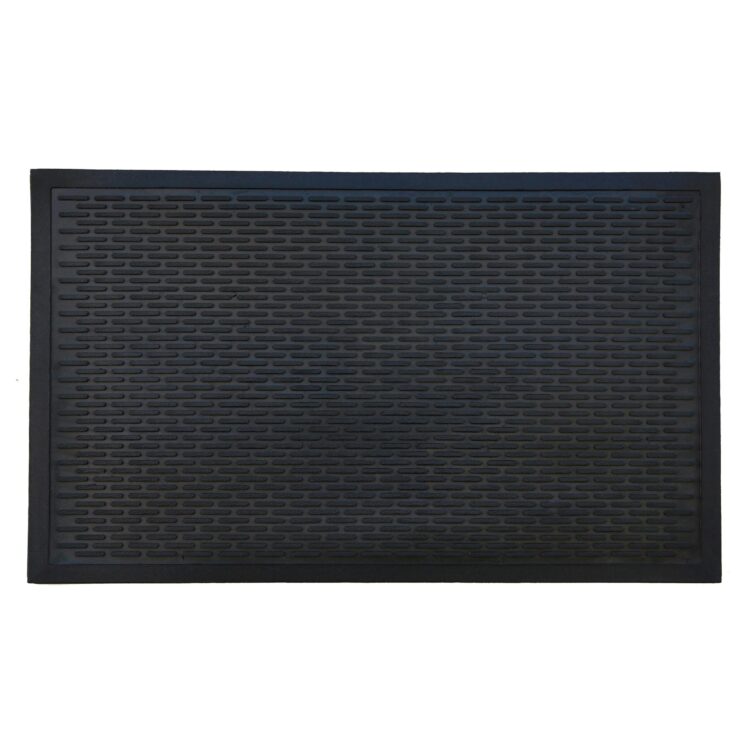 Rubber Ridge Scraper Doormat