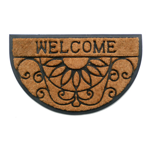 Welcome Scroll Doormat 18" x 30"