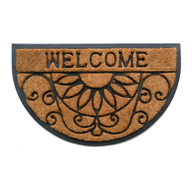 Welcome Scroll Doormat 18" x 30"