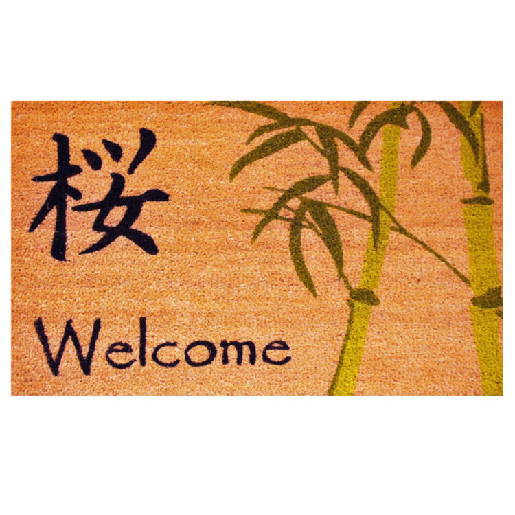 Asian Welcome Doormat
