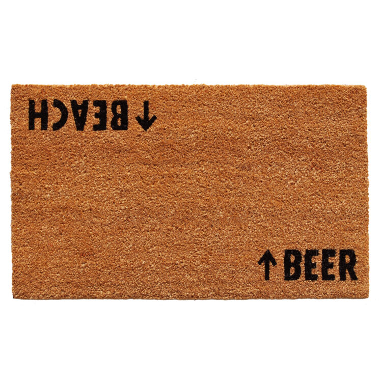 Beach Beer Doormat