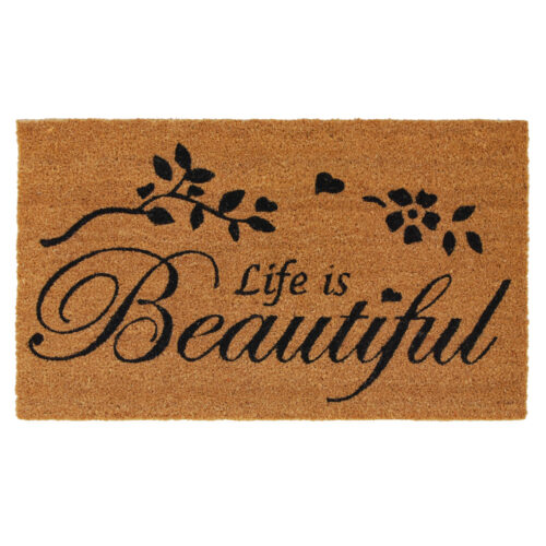 Life is Beautiful Doormat