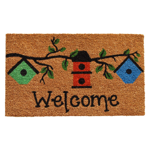 Birdhouse Welcome Doormat
