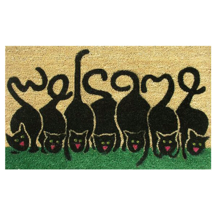 Cats Welcome Doormat