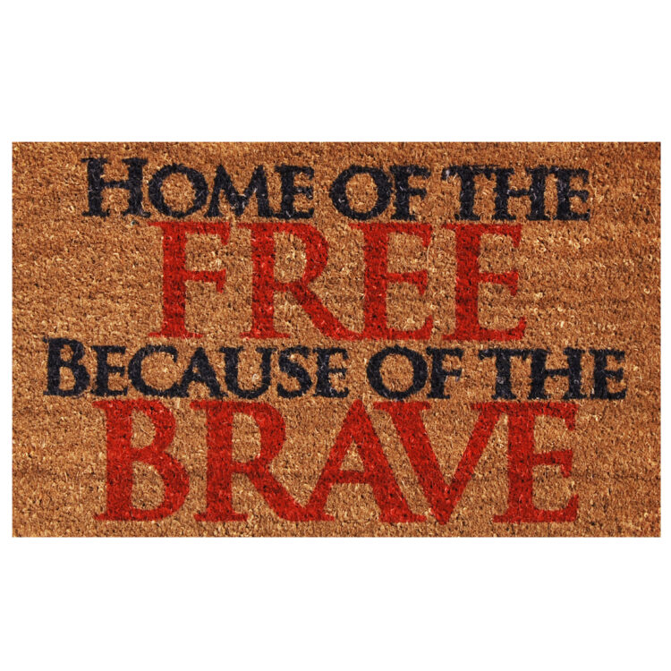 Home of the Free Doormat