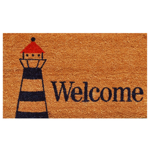 Lighthouse Welcome Doormat