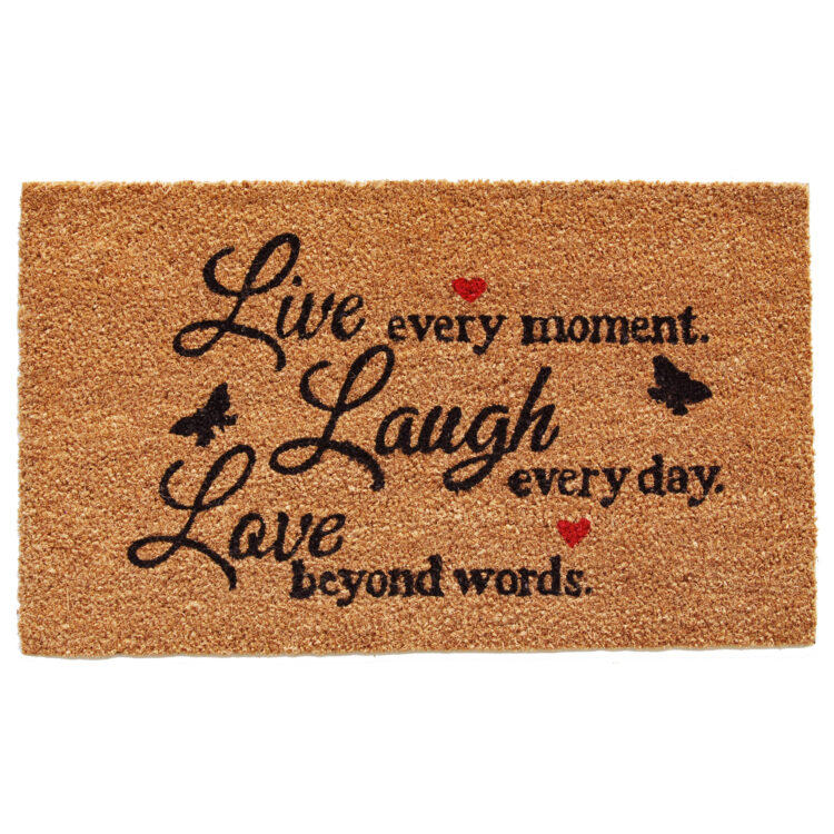 Live Every Moment Doormat