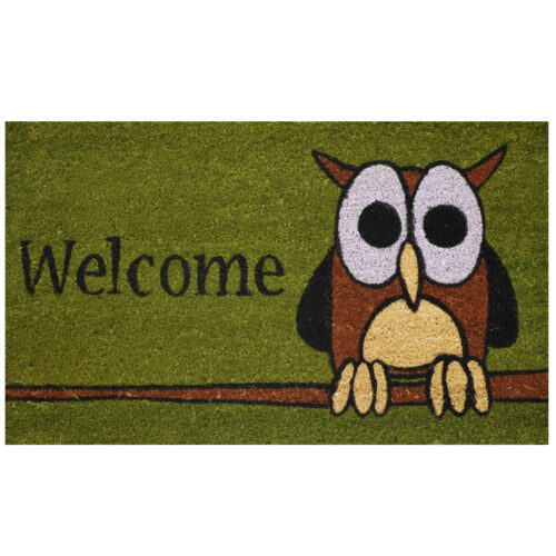 Owl Welcome Doormat