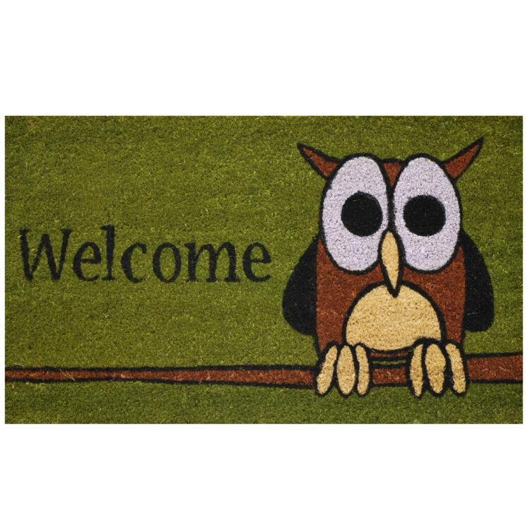 Owl Welcome Doormat