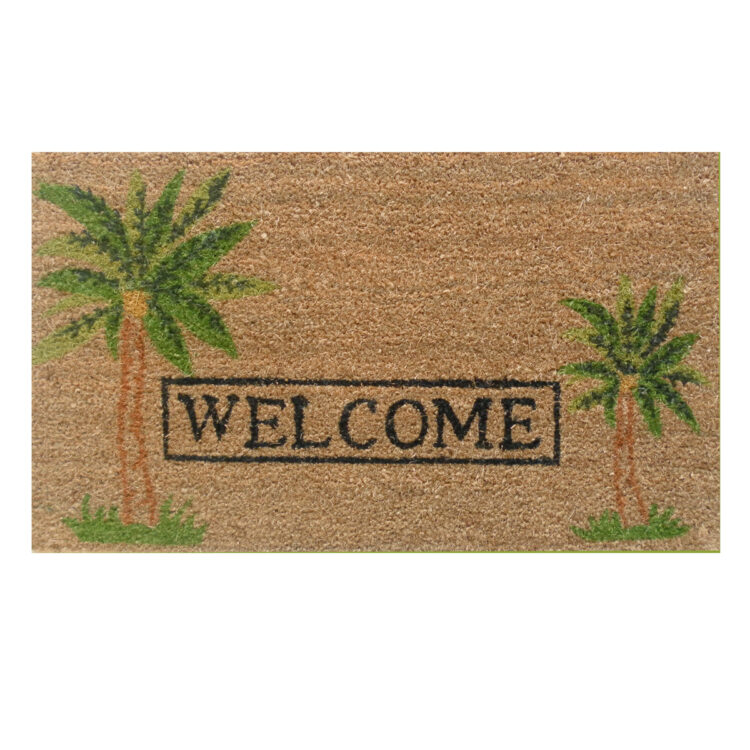 Palm Welcome Doormat