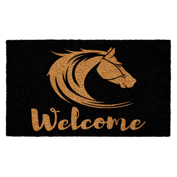 Stallion Welcome Doormat