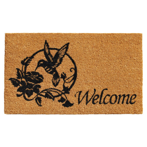 Hummingbird Welcome Doormat