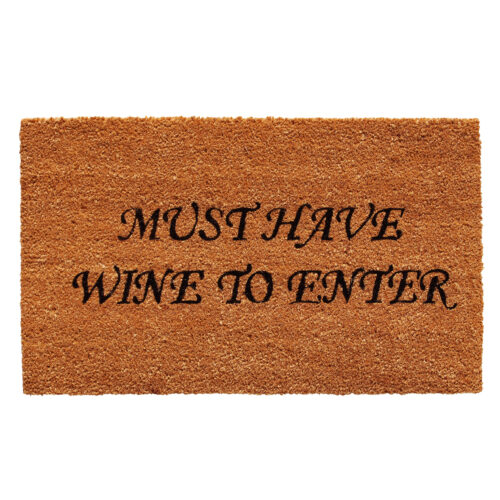 Must Have Wine Doormat