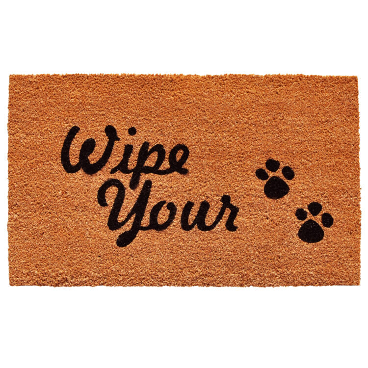 Wipe Your Paws Doormat