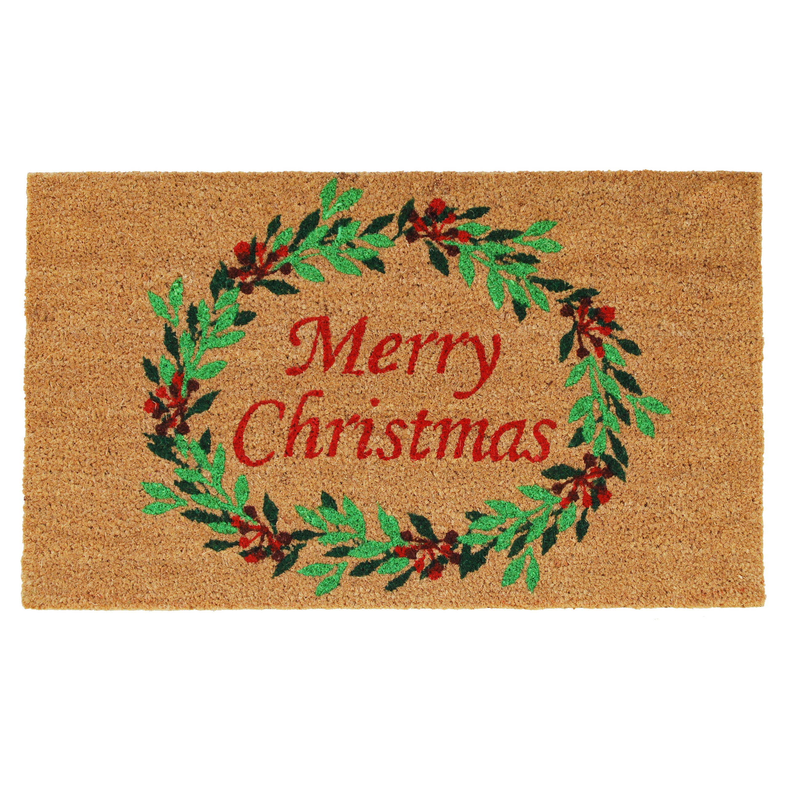 Christmas Wreath Doormat - callowaymills