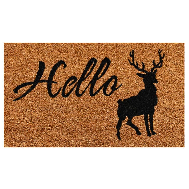 Hello Elk Doormat