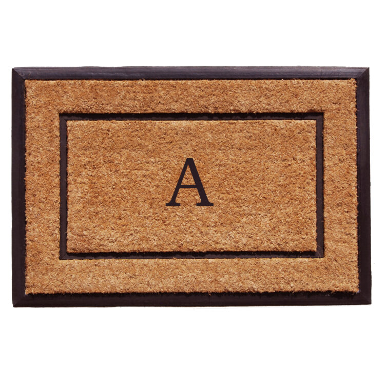 The General Monogram Doormat