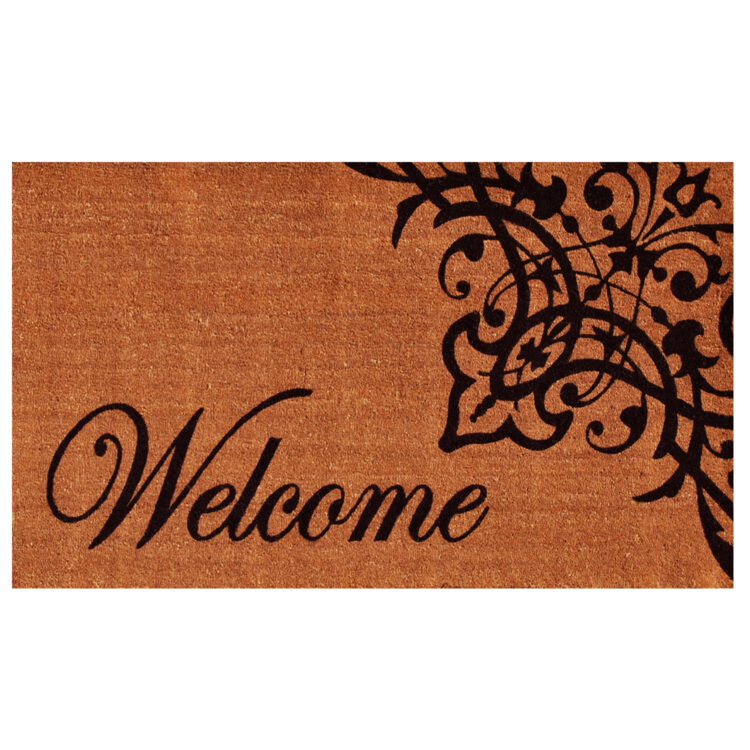 Scroll Welcome Doormat