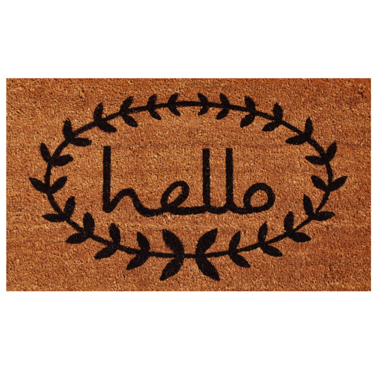 Calico Hello Doormat