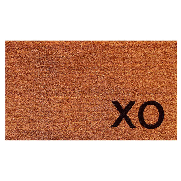 Natural XO Doormat