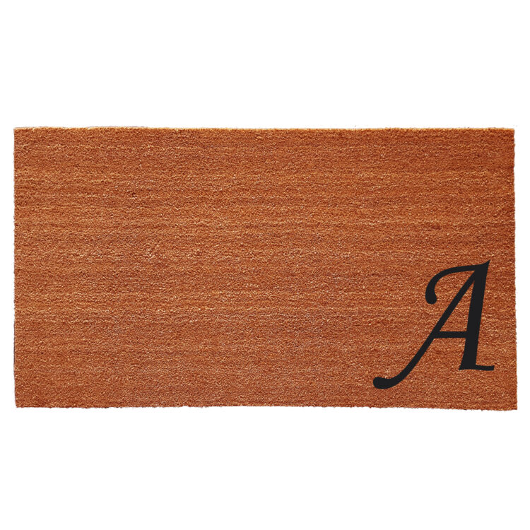 Urban Chic Monogram Doormat