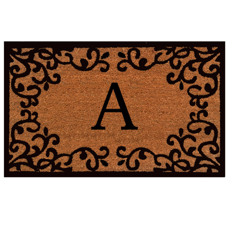 Chateaux Monogram Doormat