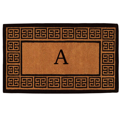 The Grecian Monogram Doormat