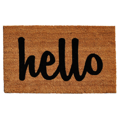 Hello Doormat Color Script